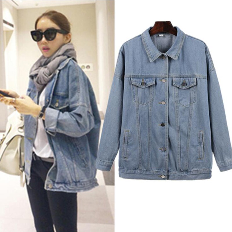 jaket jeans oversize