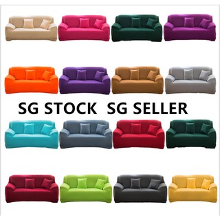 sofa cover 1/2/3/4 seater L Shape Sofa Cover Universal Sofa Cover Protector sofa cover cushion & covers Pillow Covers