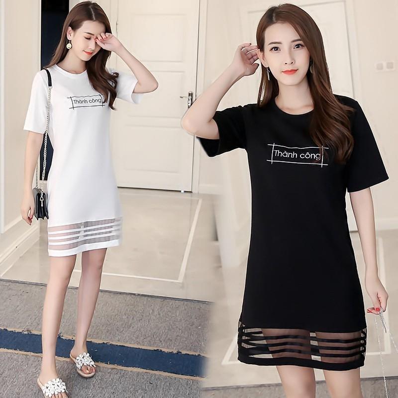 black t shirt dress womens