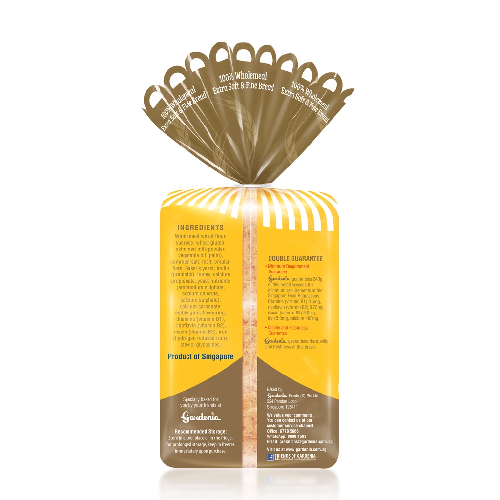 100 Wholemeal Extra Soft Fine Bread Shopee Singapore