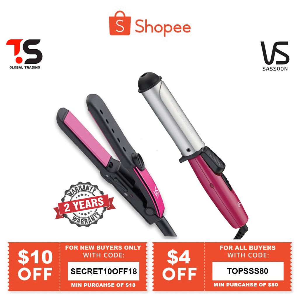 vidal sassoon ceramic curling iron