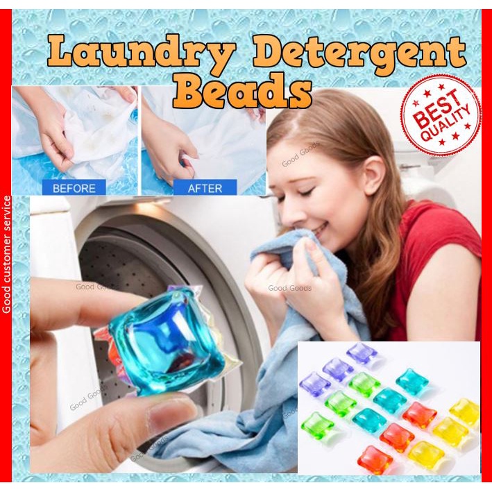 Laundry Beads Laundry Detergent Beads Softener Detergent Cube Washing