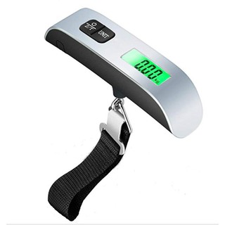Digital Luggage Scale Handheld Travel LCD Hanging Electronic Scale Strap 50kg