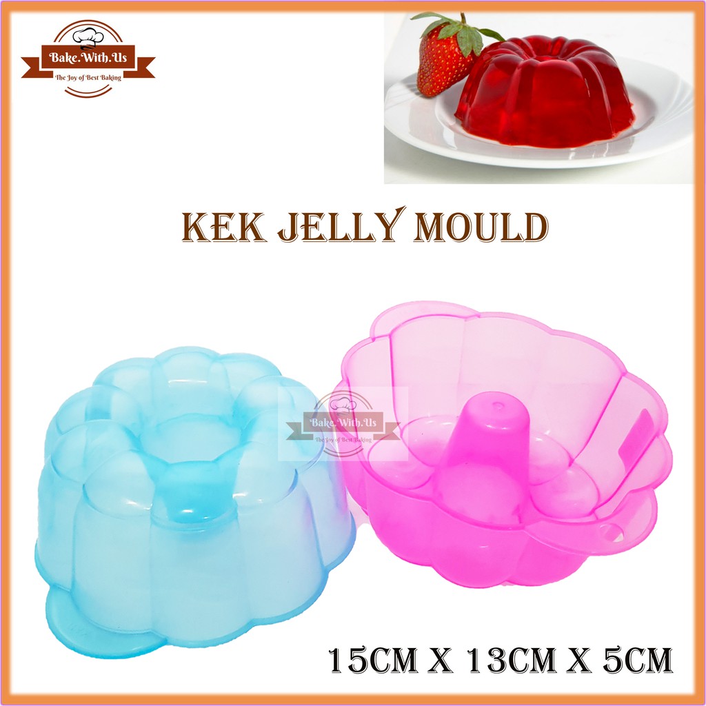 Cake Jelly Mould Flower / Acuan Kek Jelly / Pudding Mould Bunga / Acuan