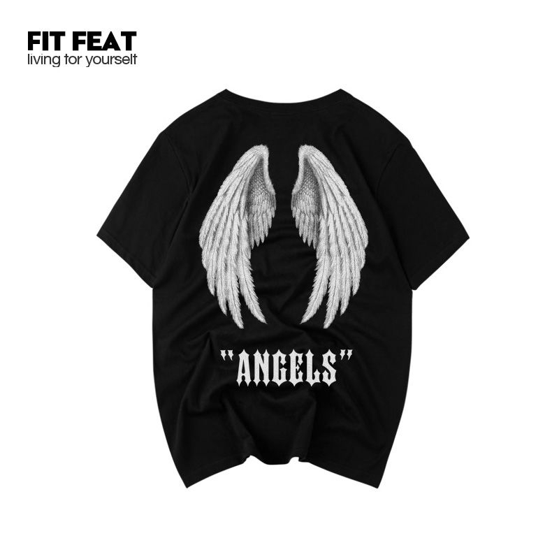 wings printed t shirt