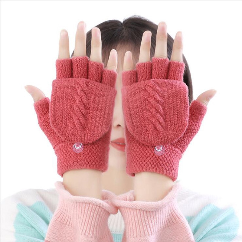 half finger mitten gloves