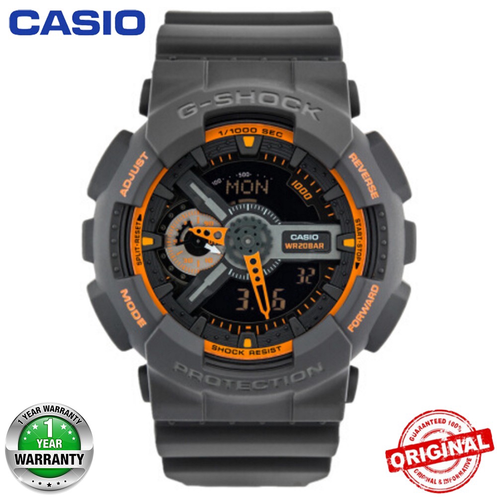 casio wr20bar watch