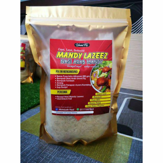 Nasi Arab Mandy Lazeez Readystock Shopee Singapore