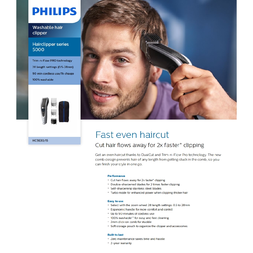 philips hc5630 review