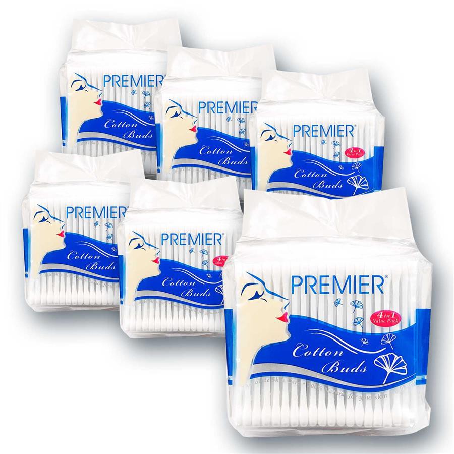 Premier Cotton Buds Cotton Teliga 160 Tips X 4 Shopee Singapore