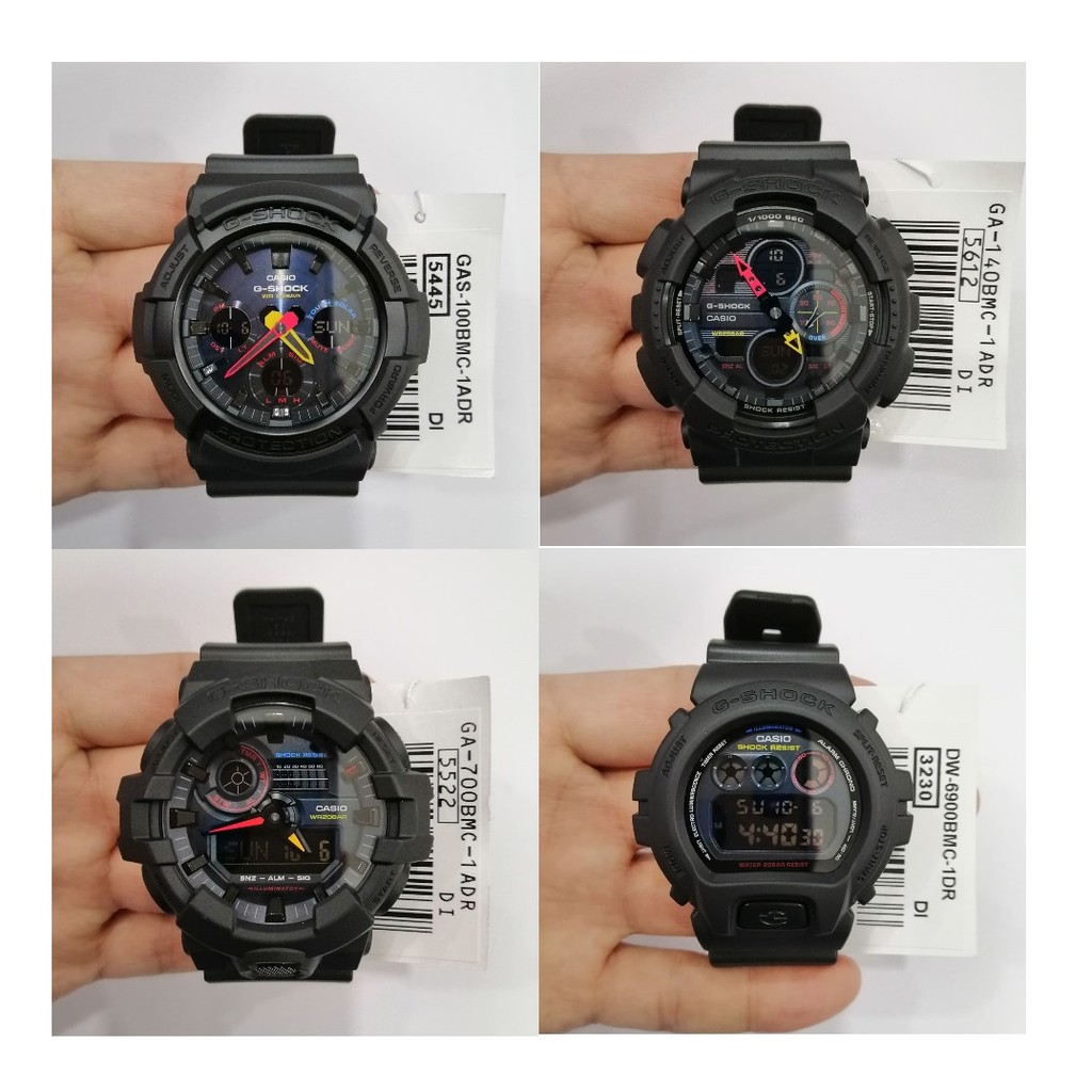 Casio G Shock Special Color Models Gas 100bmc 1a Ga 140bmc 1a Ga 700bmc 1a Dw 6900bmc 1d Shopee Singapore