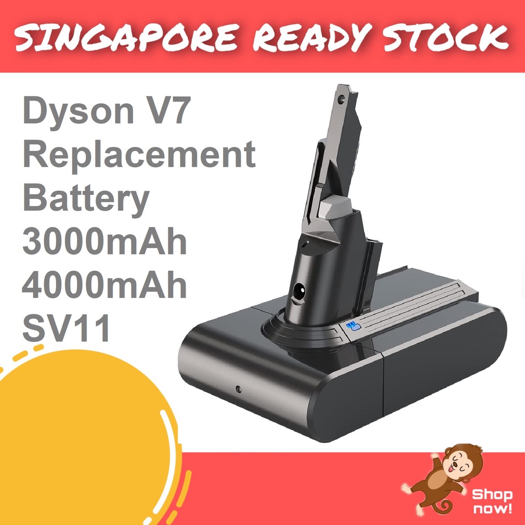 Dyson V7 Battery Replacement OEM 3000mAh 21.6V Dyson SV11 V7 Trigger V7 ...