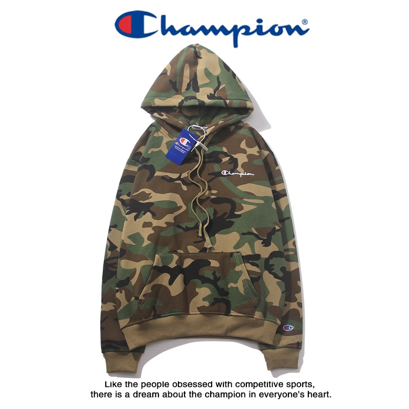 hoodie champion camo