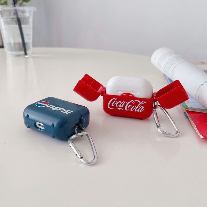 Coca Cola Pepsi Compatible For Apple Airpods Pro 1 2 3 Cases Luxury