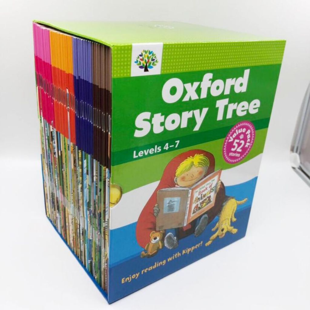 Free Shipment Oxford Story Tree Level 4 7 Box Set 52 Books Shopee Singapore