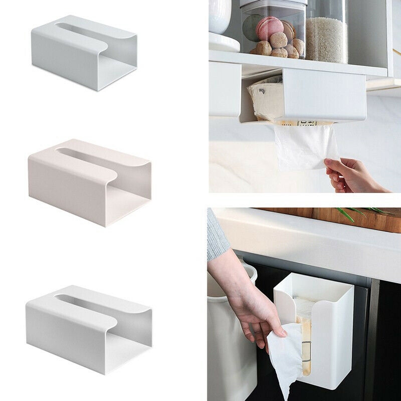 tissue box wall holder