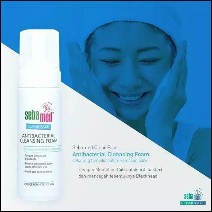 antibacterial cleansing foam