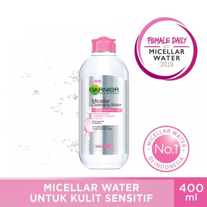 garnier micellar water pink 400ml