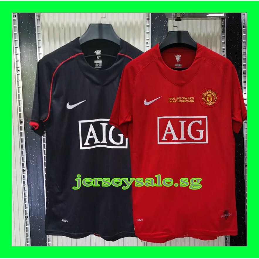 retro man u top