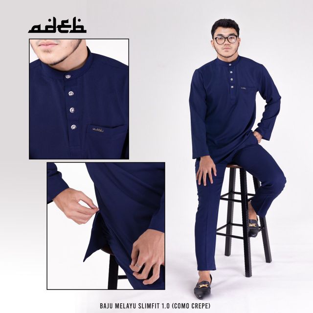 baju melayu fit