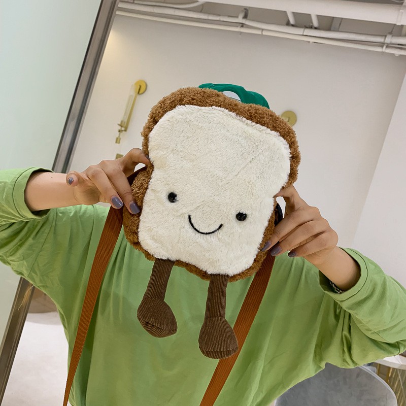 cute bread plush
