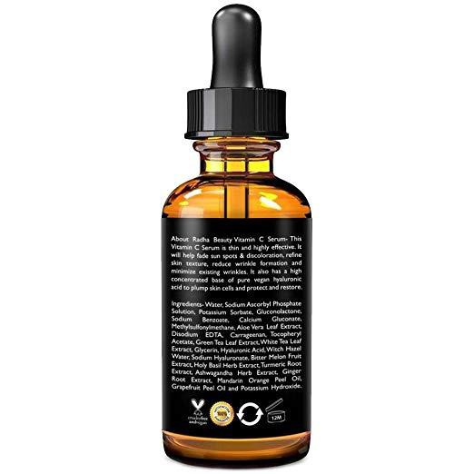 orange peel face serum