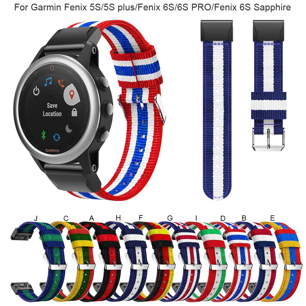 garmin fenix 5s strap size