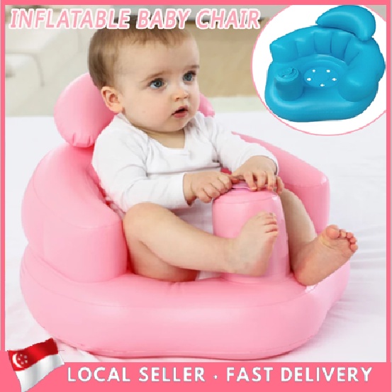Inflatable Baby Training Chair Baby Bath Chair Bumbo Deat Baby Sofa