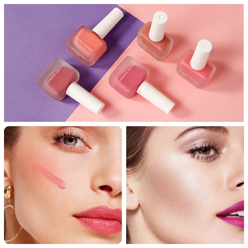 Peach Liquid Blush Makeup Palette Matte Rouge Pigment Peach Liquid Blush Makeup Palette Matte Rouge Pigment