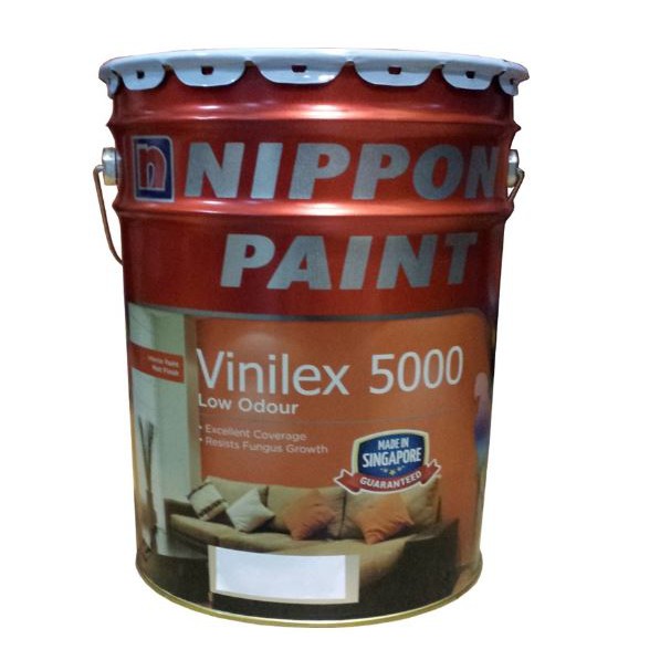 NIPPON PAINT VINILEX 5000 20LTR Interior Paint Shopee Singapore