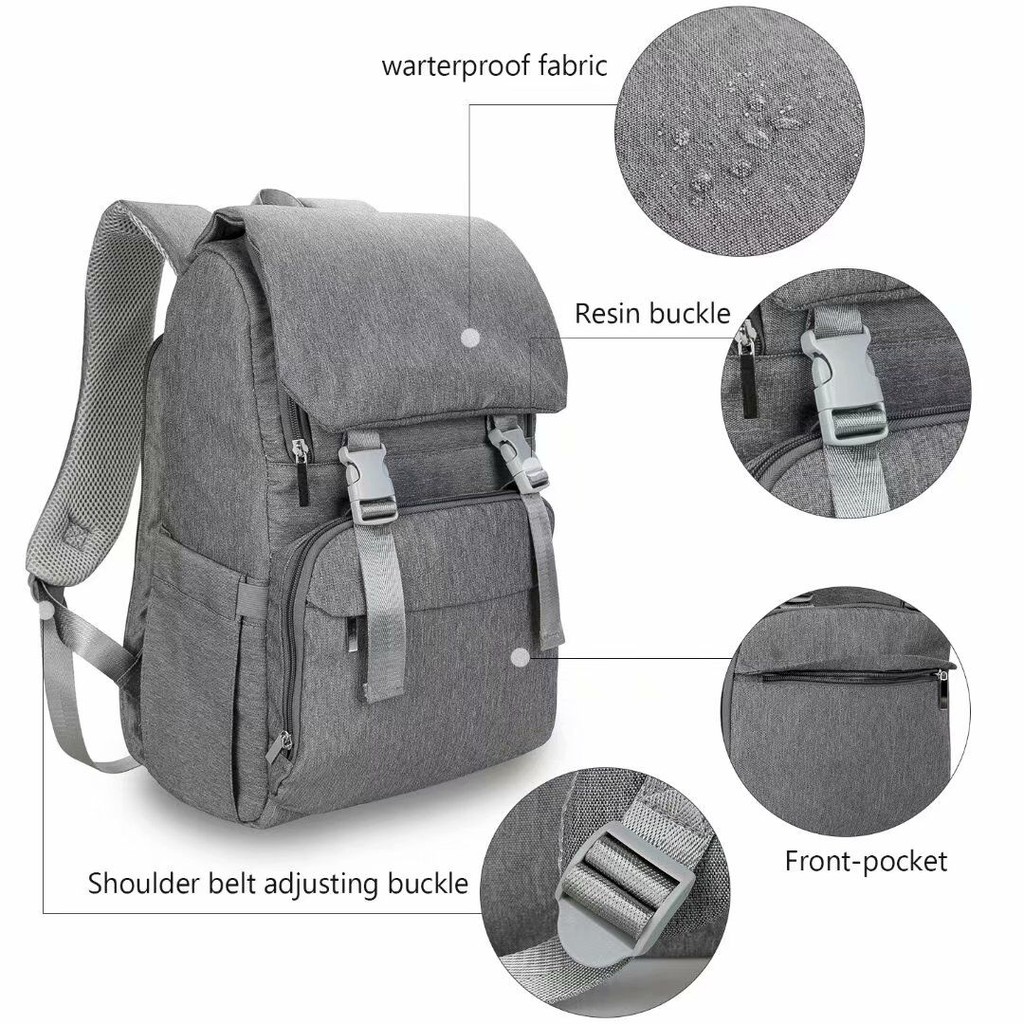 baby diaper bag with usb interface