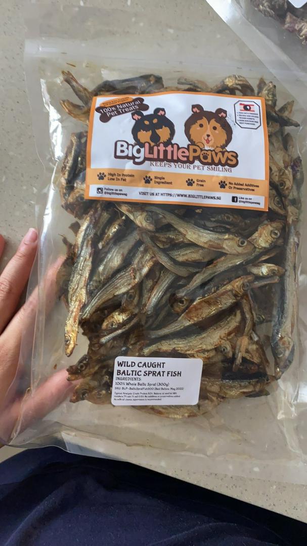 is wild caught baltic sprat good for dogs