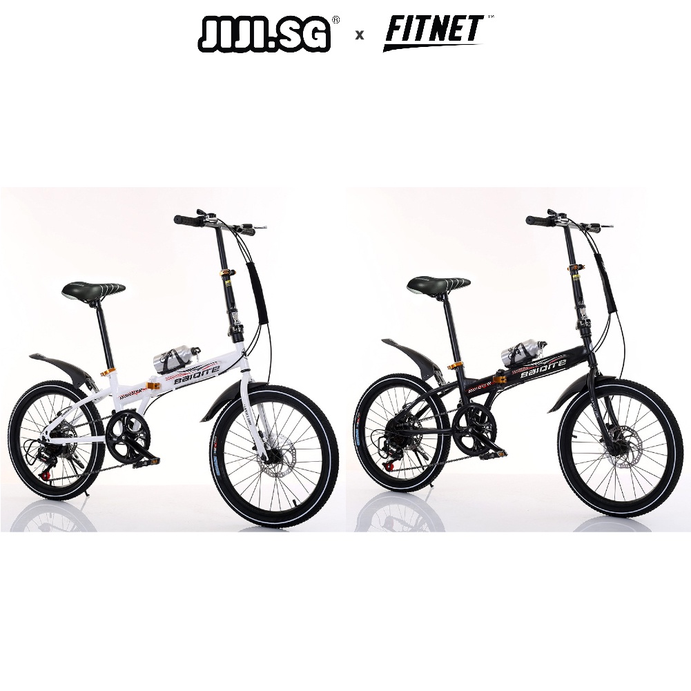(JIJI.SG x 20 Inch SPULEN Foldable Bike (PreAssembled
