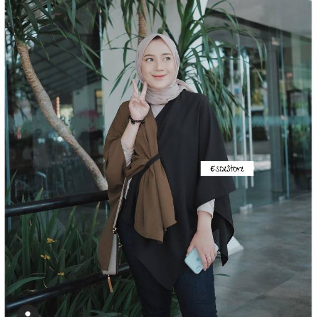 two tone cardigan