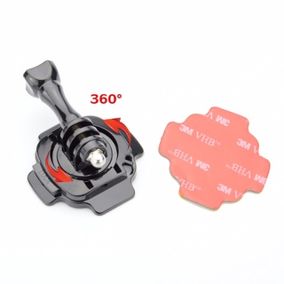 Camera Accessories Kit 360 Degree Rotating Helmet Mount 3M Adhesive Sticker for Gopro Hero 7/6/5 XIaomi Yi SJCAM SJ4000 SJ5000