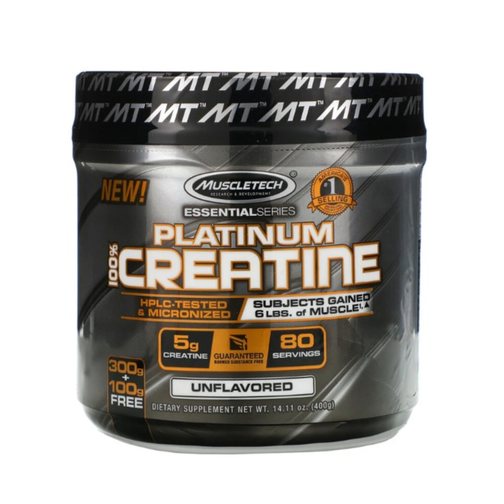 [SG] Muscletech Creatine 100% 400g Unflavoured Bodybuilding Gym Muscle ...