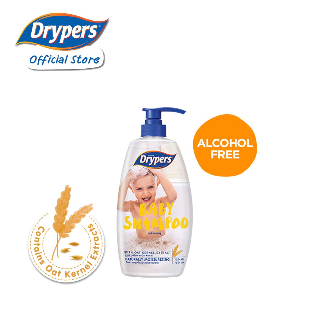 drypers baby shampoo