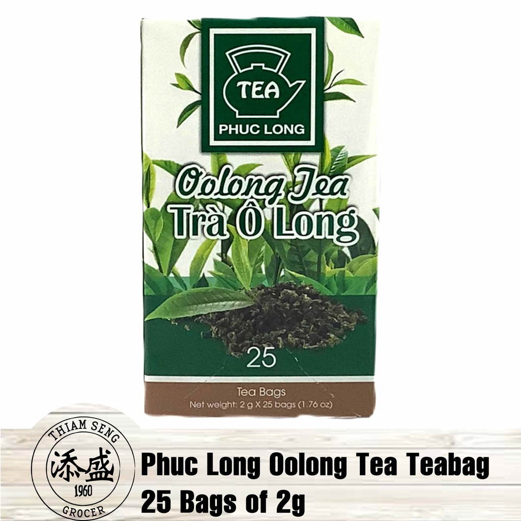 Phuc Long Oolong Teabags 25x2g [Local Seller! Fast Delivery!] 乌龙茶 Trà ...