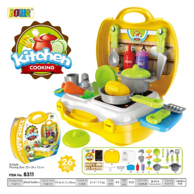 bowa kitchen play set