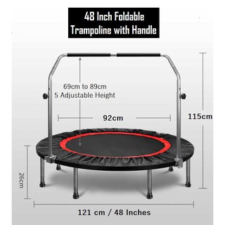 Large Size Trampoline 55 Inches 140cm With Protection Netting Sports Exercise Fun Play Kids Children Development Shopee Singapore
