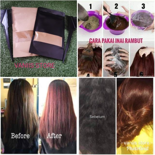 Shop Malaysia Inai Halal Original Hair Shopee Singapore