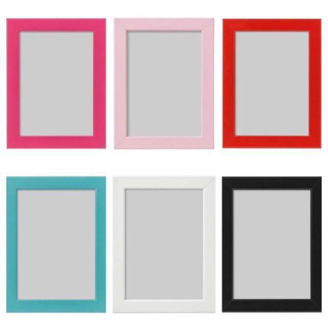 Ikea Fiskbo 4r Photo Pictures Frame 10x15 Cm Shopee Singapore