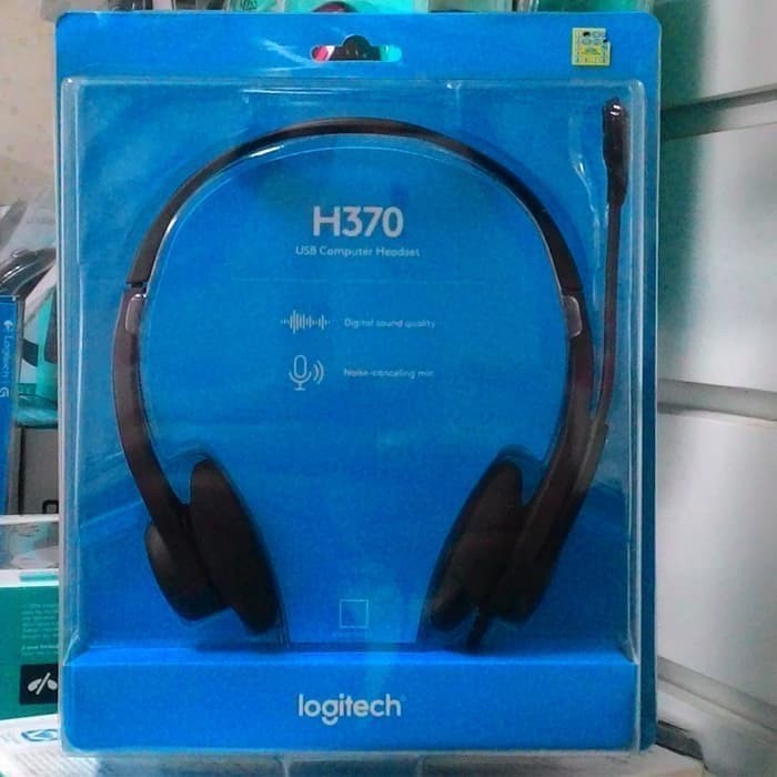 headset logitech h370 usb