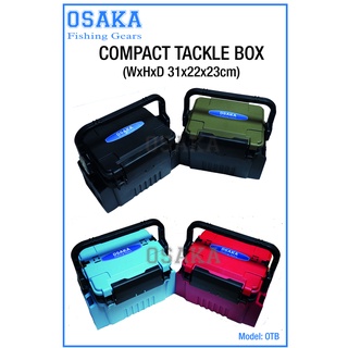 OSAKA TACKLE BOX Size: SMALL (31x23x22cm) like Meiho Versus VS-7055 fishing tackle box