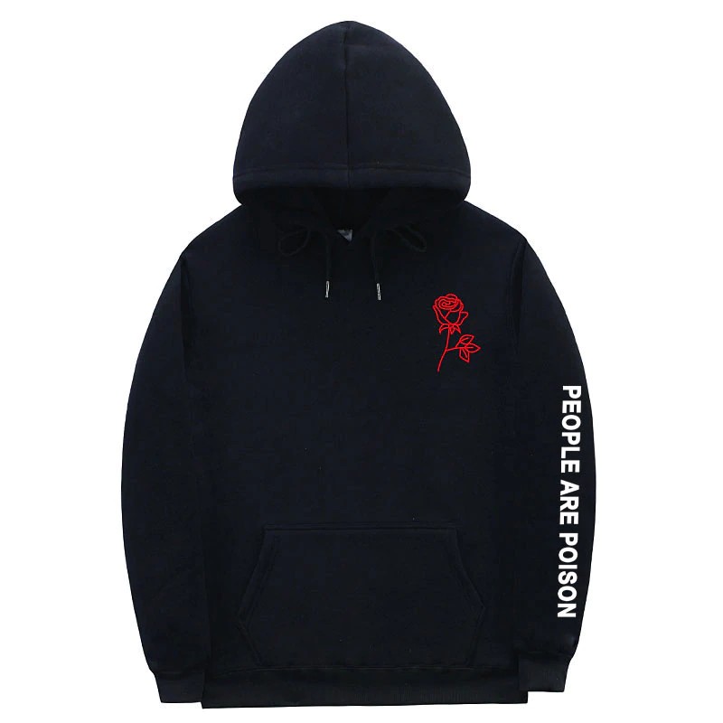 dark rose hoodie