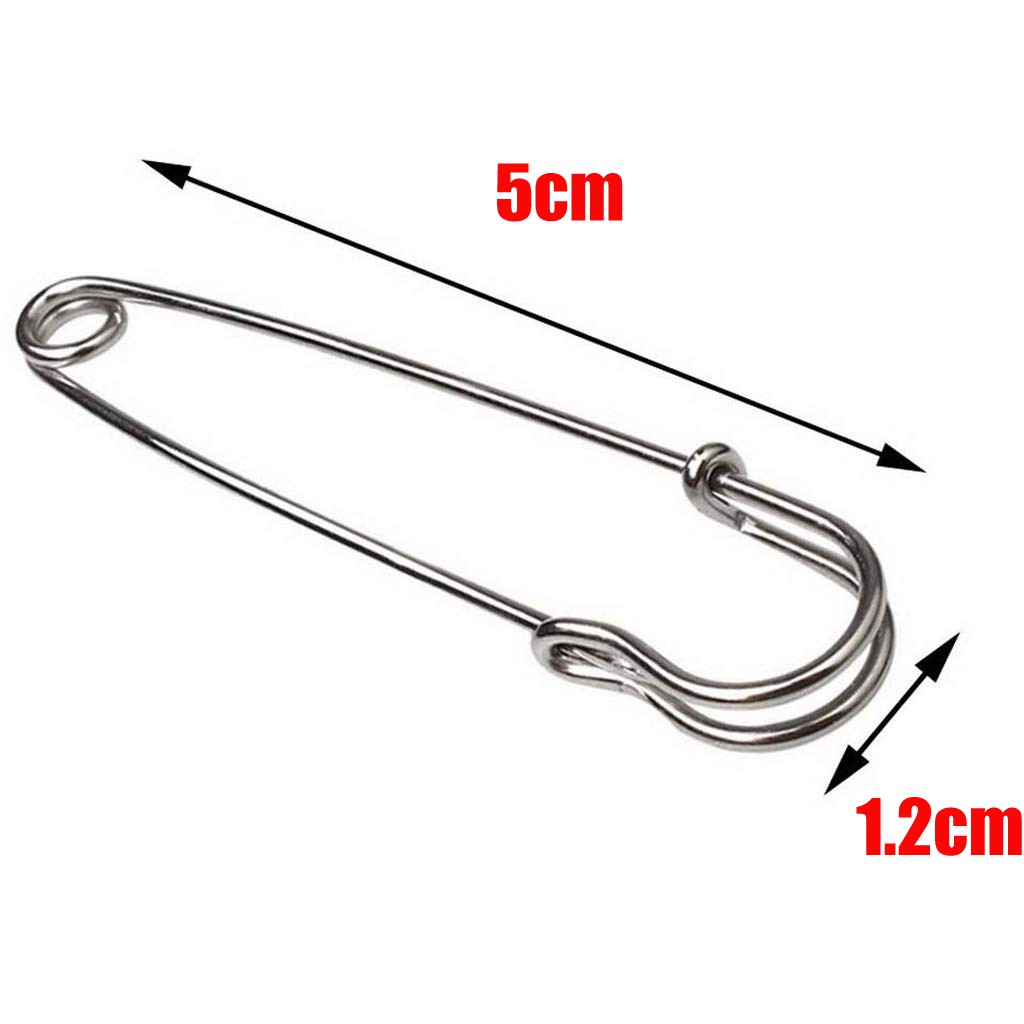bent safety pins