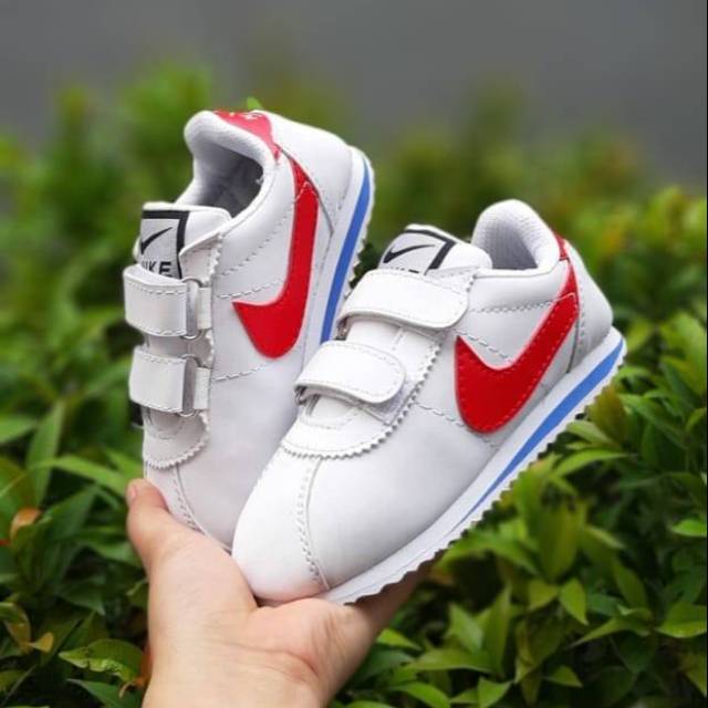 red nike cortez kids