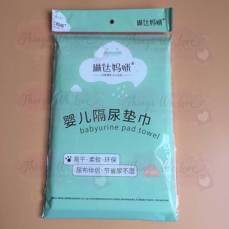 [SG SELLER] [STOCKS IN SG] 100 Disposable Nappy Liners Dokis Keeps Baby