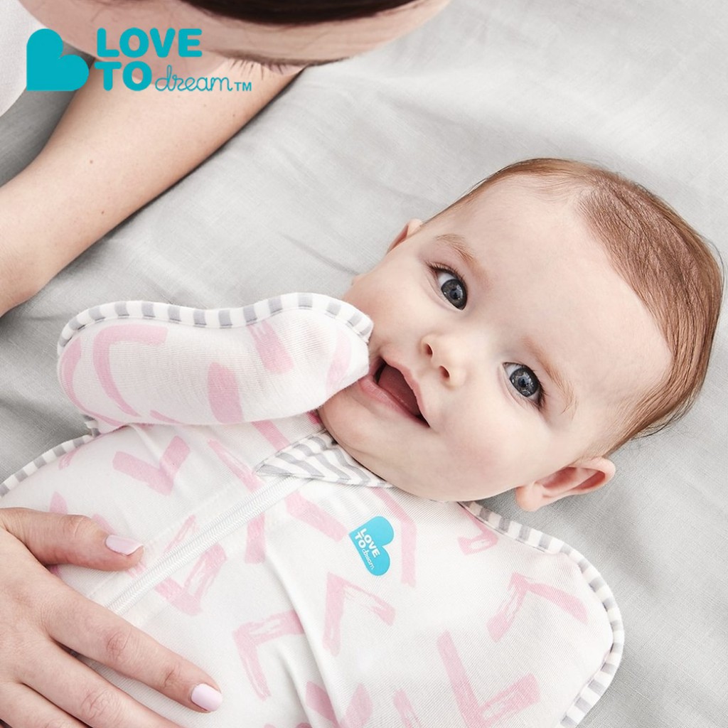 LOVE TO DREAM SWADDLE UP BAMBOO LITE-0.2 TOG | PINK | NEWBORN - M SIZE | SG LOCAL SELLER | BabyTown