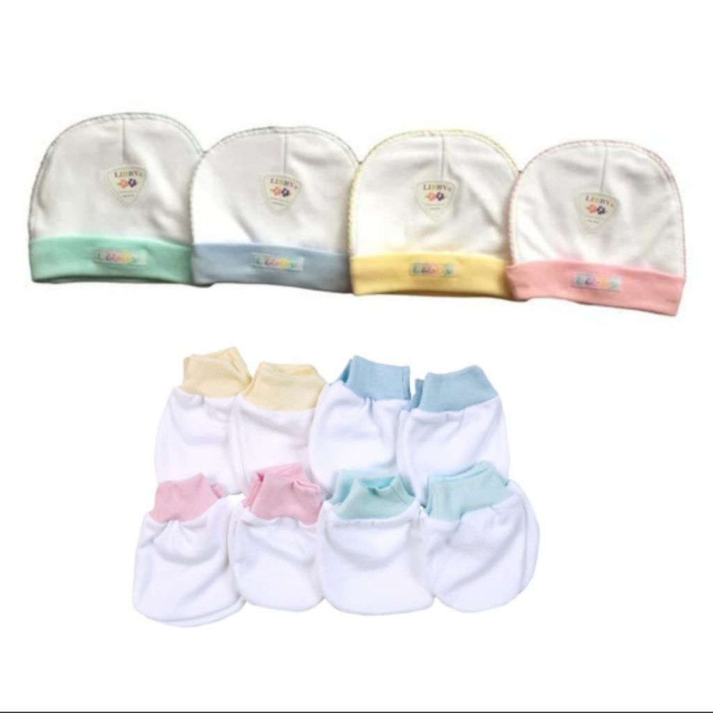 hat mittens and booties